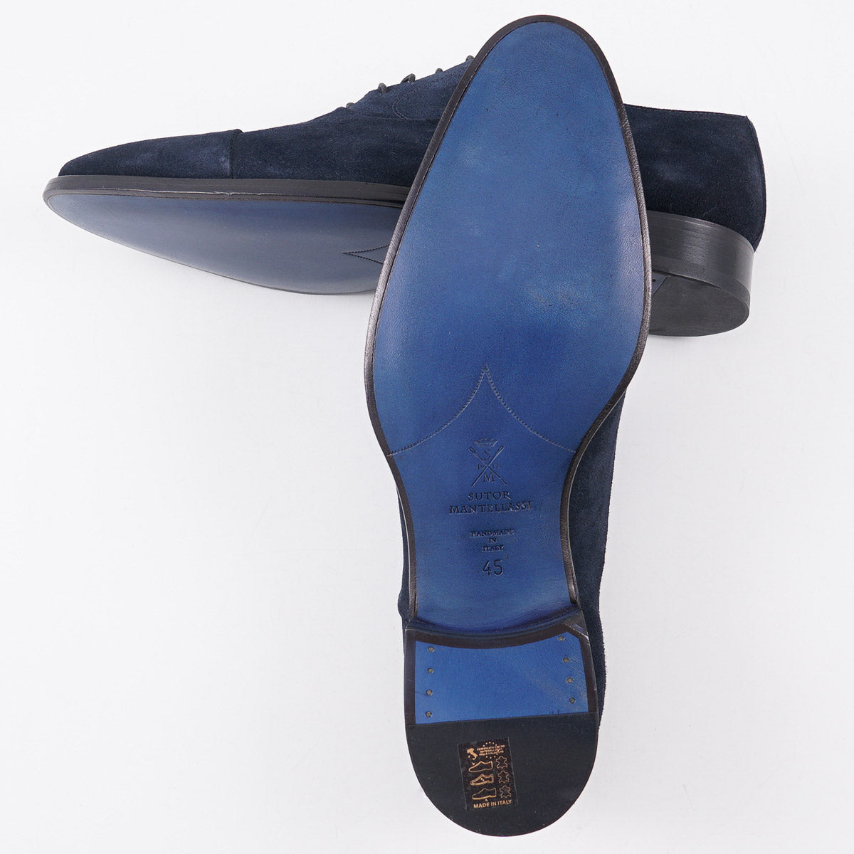 Sutor Mantellassi Calf Suede Oxford - Top Shelf Apparel