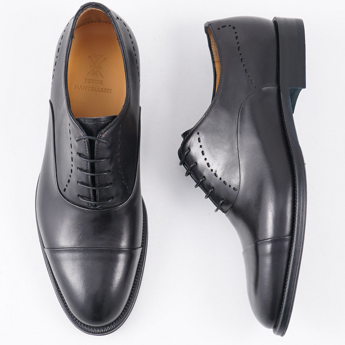 Sutor Mantellassi Calf Leather Oxford - Top Shelf Apparel