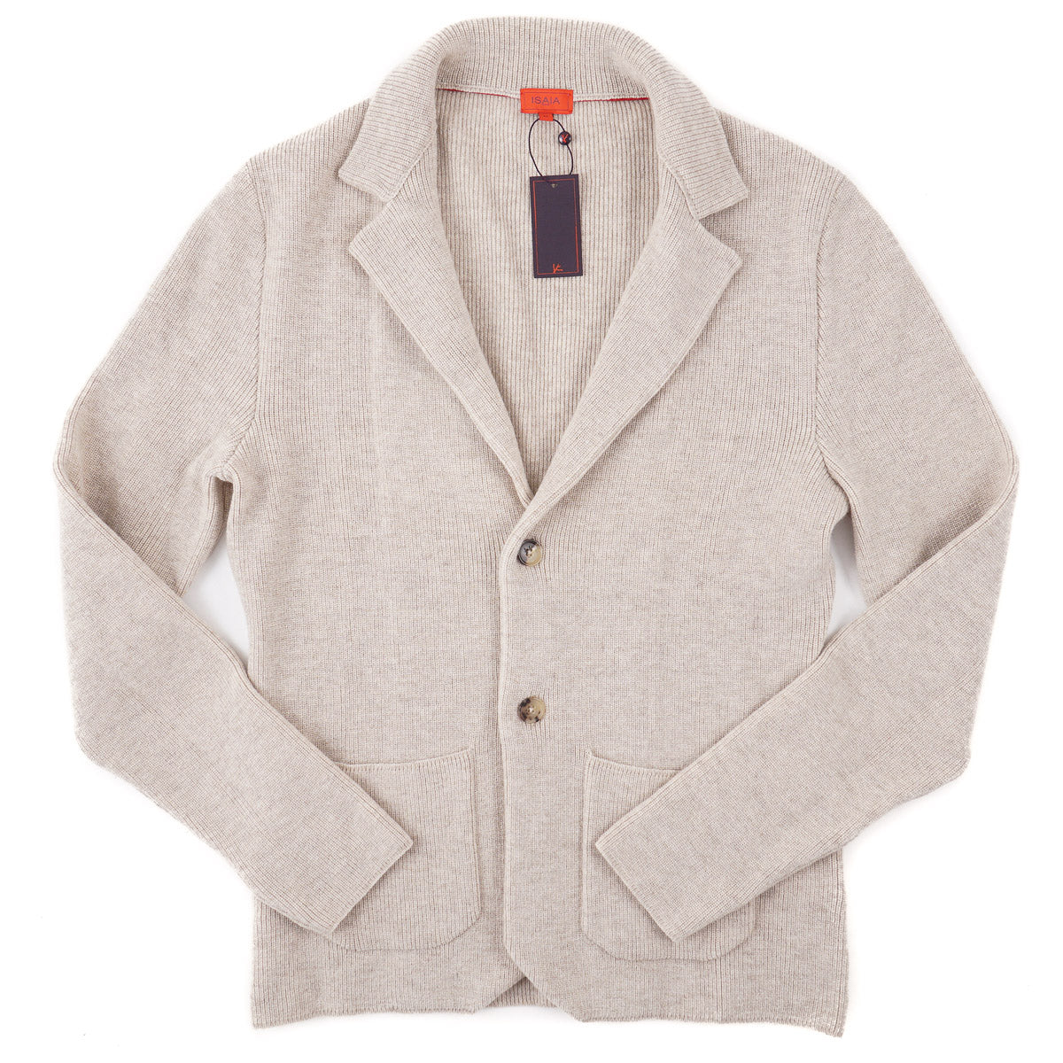 Isaia Cashmere Cardigan Sweater-Blazer - Top Shelf Apparel