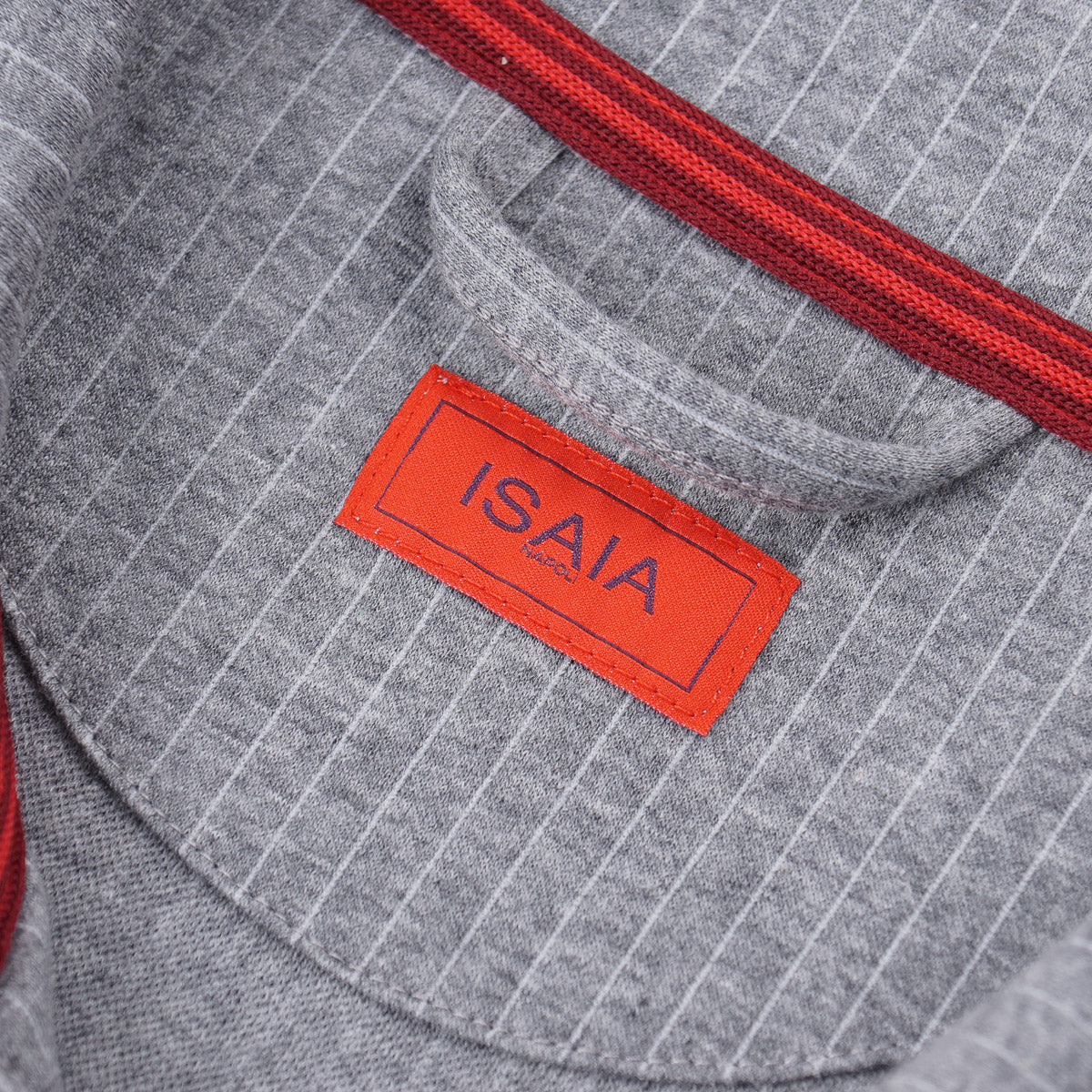 Isaia Jersey Cotton Track Jacket Sweatshirt - Top Shelf Apparel