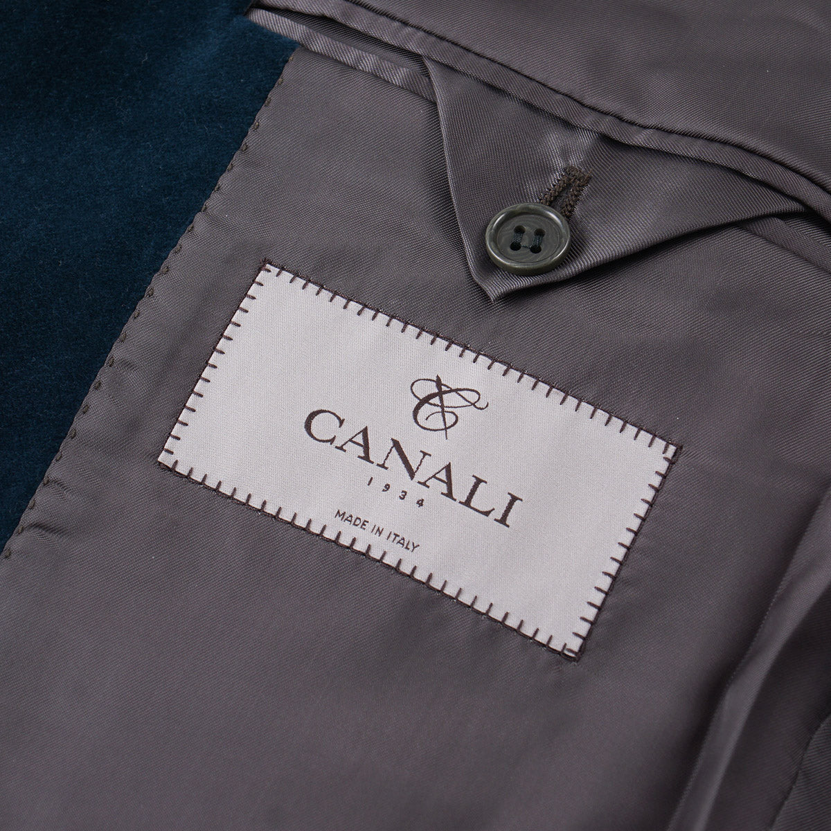 Canali Velvet Peak Lapel Sport Coat - Top Shelf Apparel