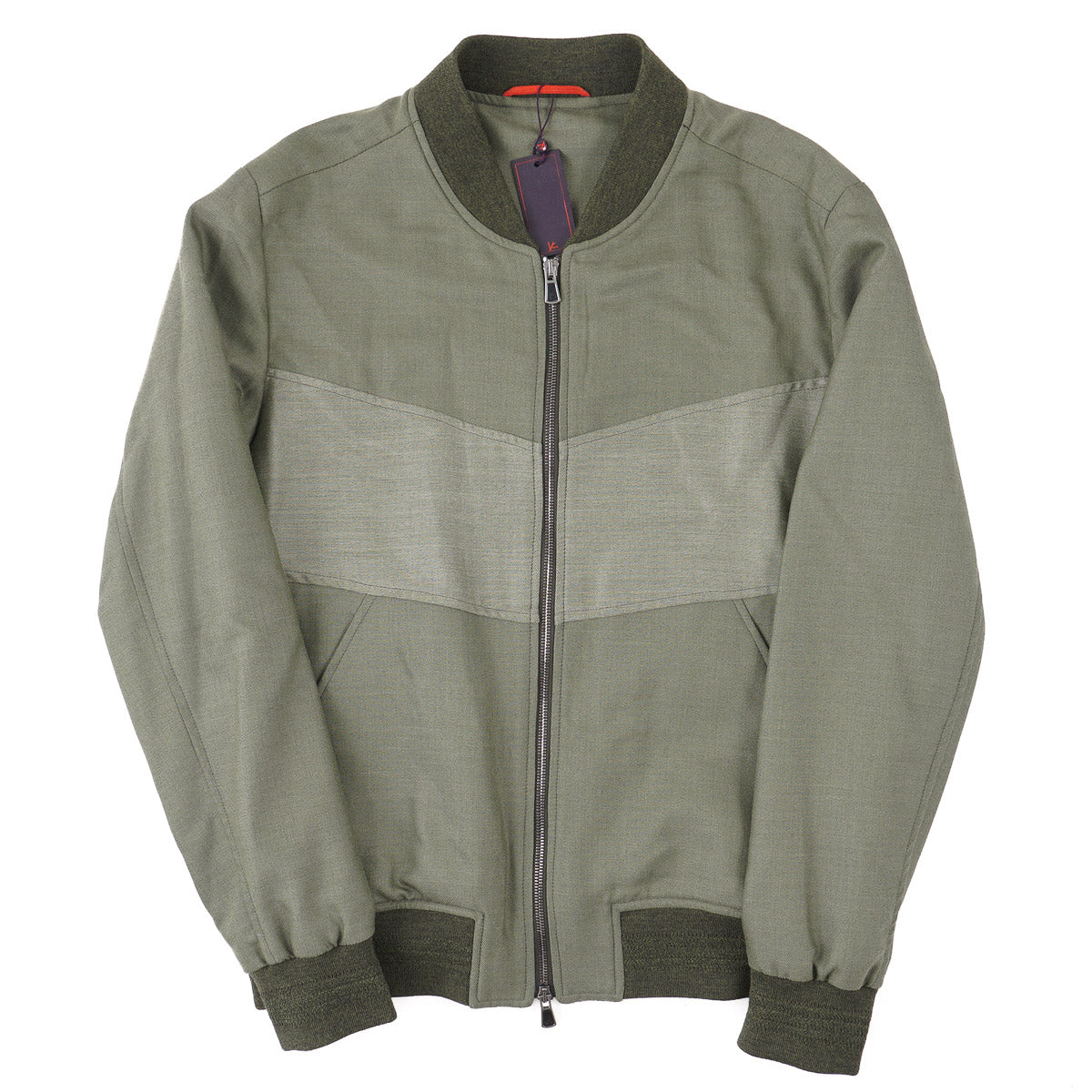 Isaia Cashmere and Wool Track Jacket - Top Shelf Apparel