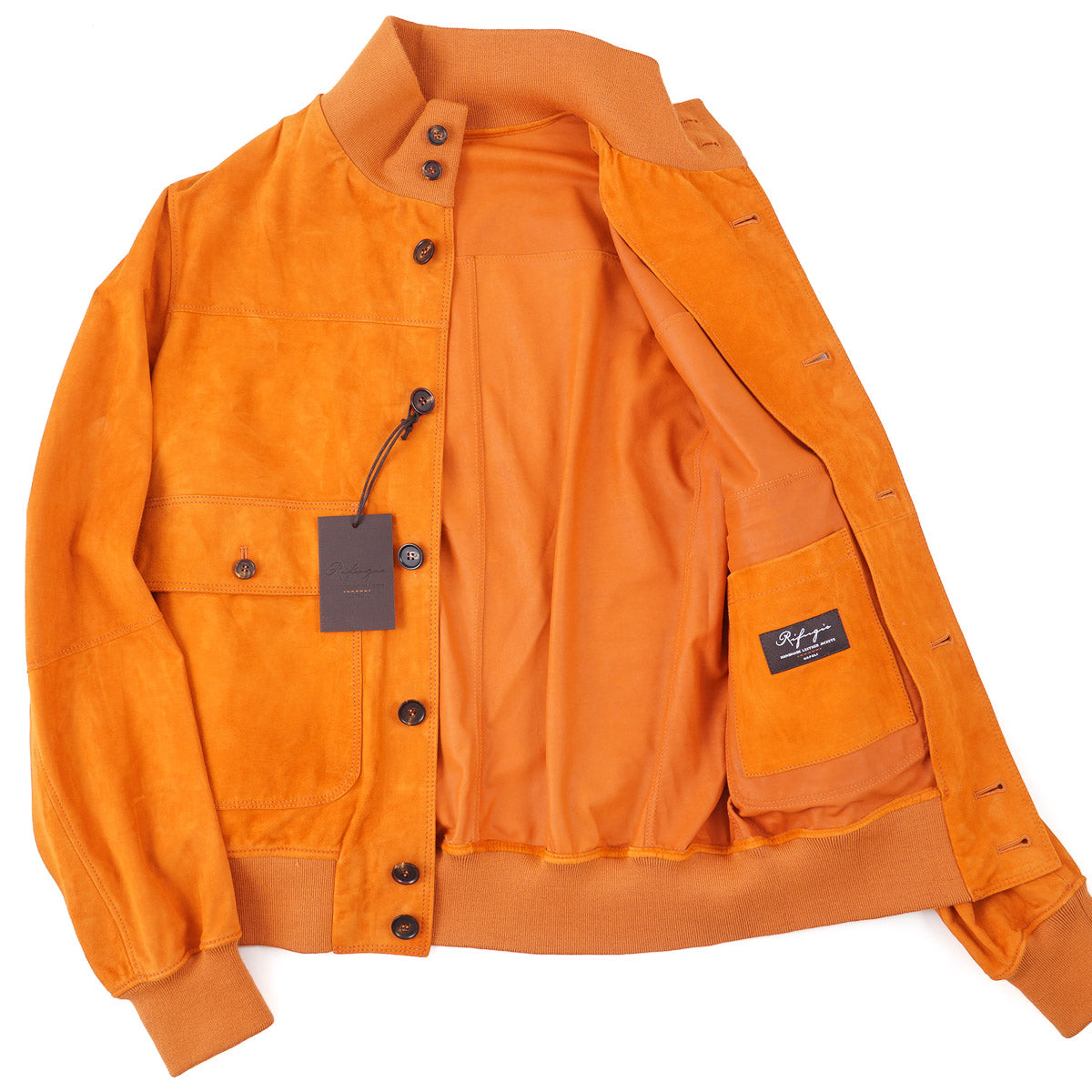 Rifugio Unlined Suede Bomber Jacket - Top Shelf Apparel