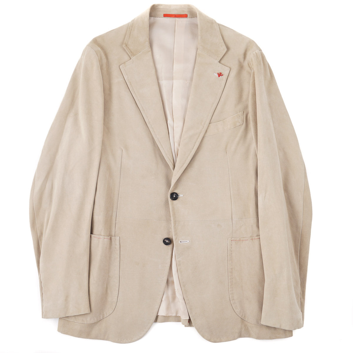 Isaia Soft Lamb Suede Leather Blazer - Top Shelf Apparel