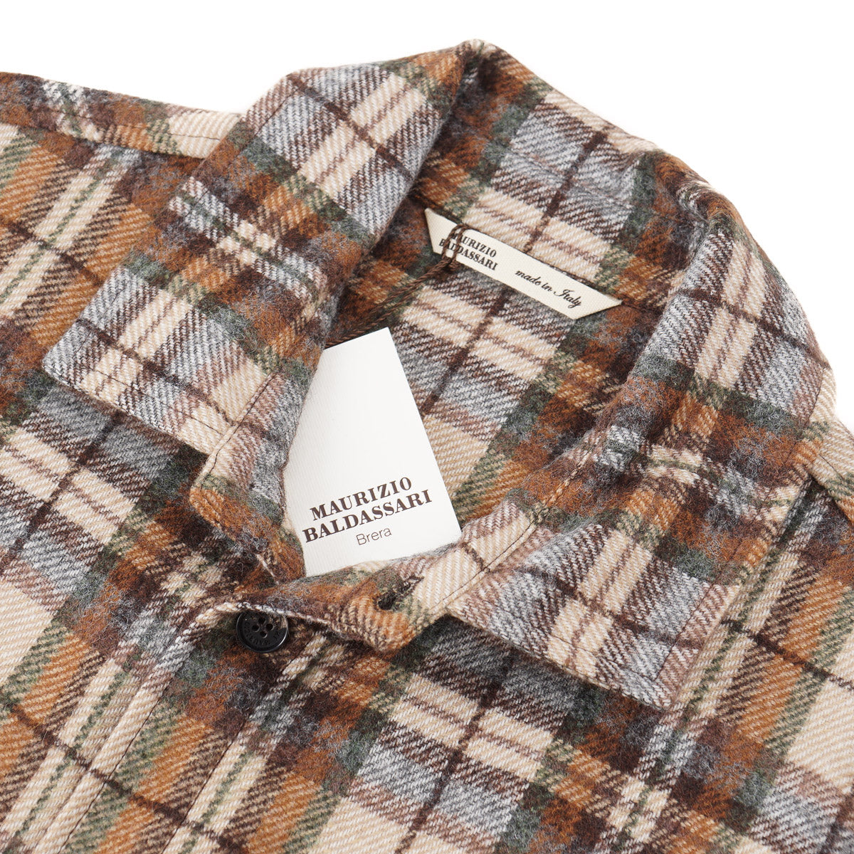 Maurizio Baldassari Wool-Baby Alpaca Overshirt - Top Shelf Apparel