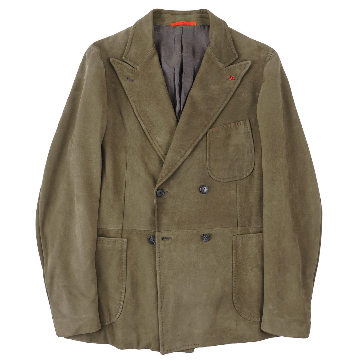 Isaia Soft Lamb Suede Leather Blazer - Top Shelf Apparel