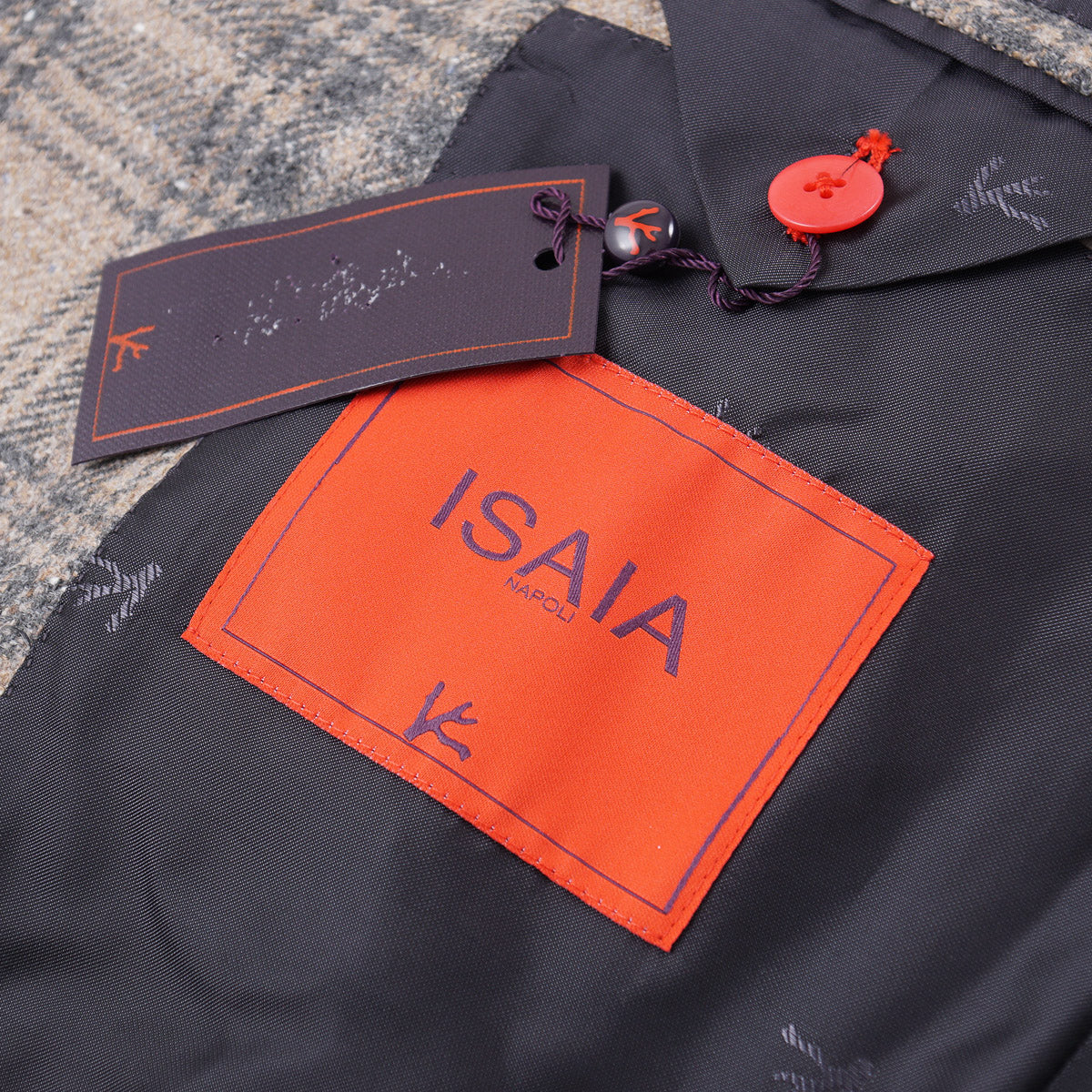 Isaia Melange Cashmere Sport Coat