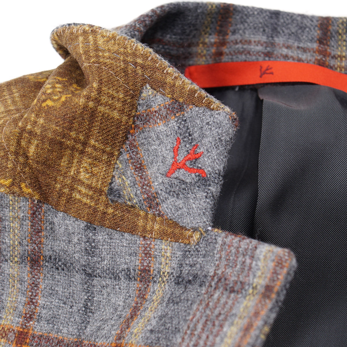 Isaia Flannel Wool-Cashmere Sport Coat