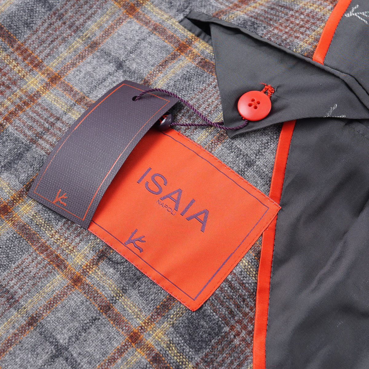 Isaia Flannel Wool-Cashmere Sport Coat