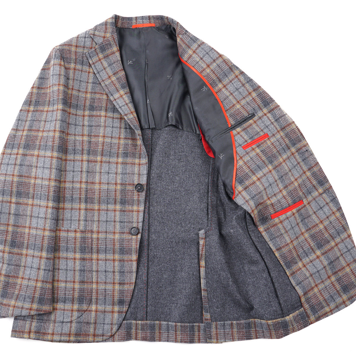 Isaia Flannel Wool-Cashmere Sport Coat - Top Shelf Apparel