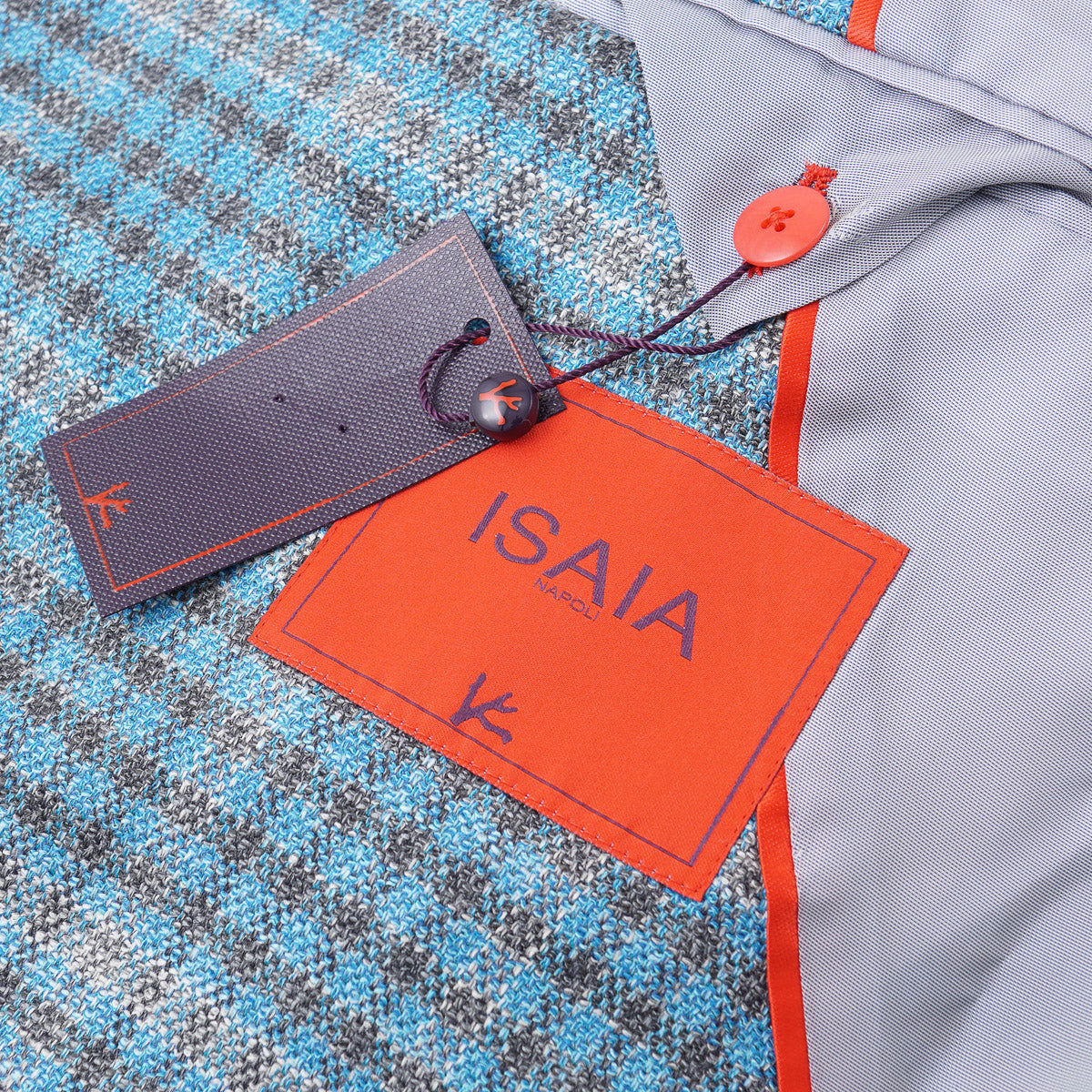 Isaia Woven Wool-Silk-Linen Sport Coat - Top Shelf Apparel