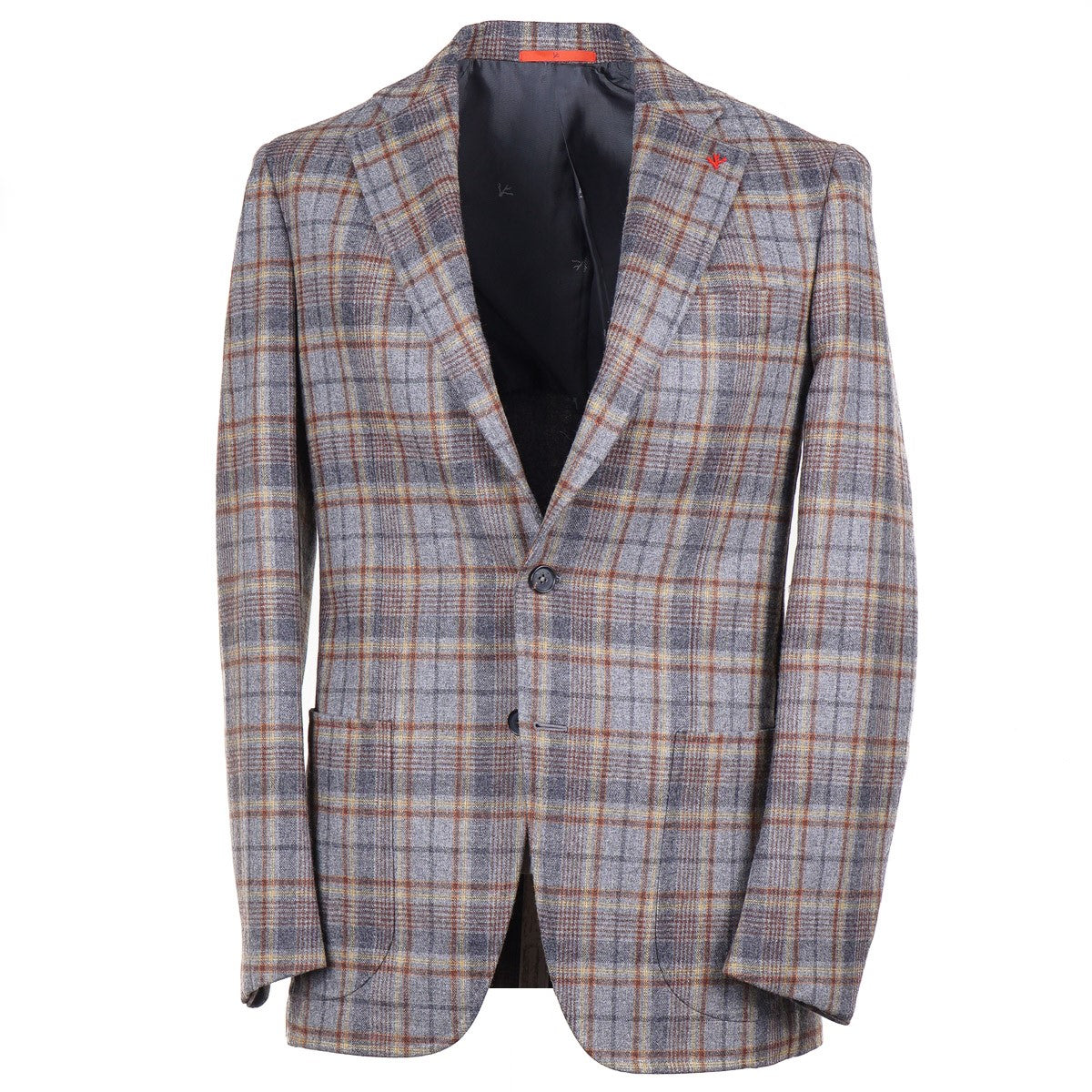 Isaia Flannel Wool-Cashmere Sport Coat - Top Shelf Apparel