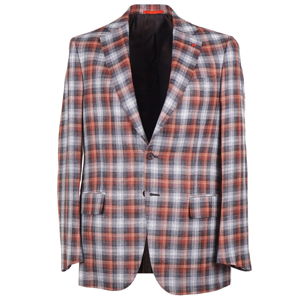 Isaia Woven Wool-Silk-Linen Sport Coat - Top Shelf Apparel