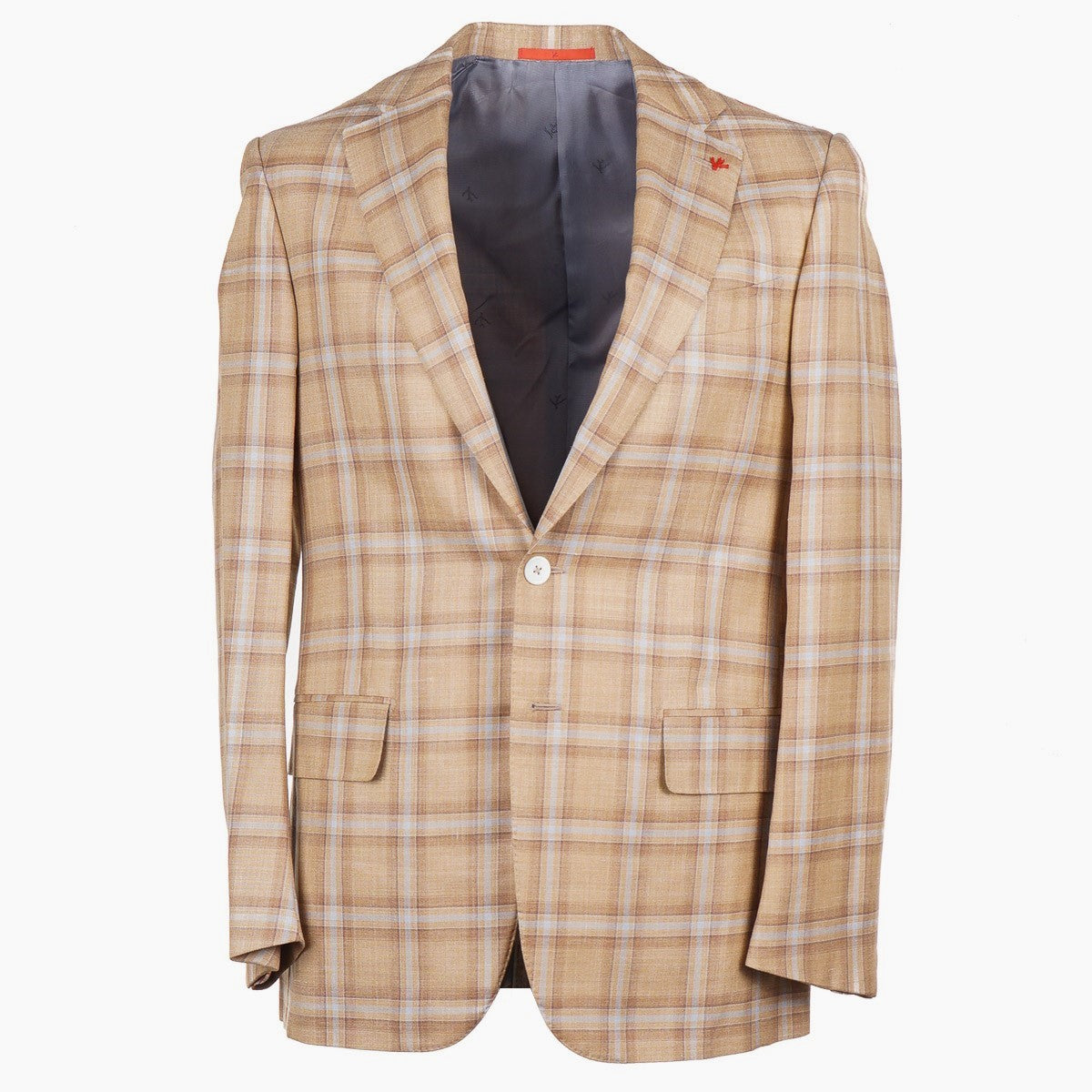 Isaia Woven Wool-Silk-Linen Sport Coat - Top Shelf Apparel