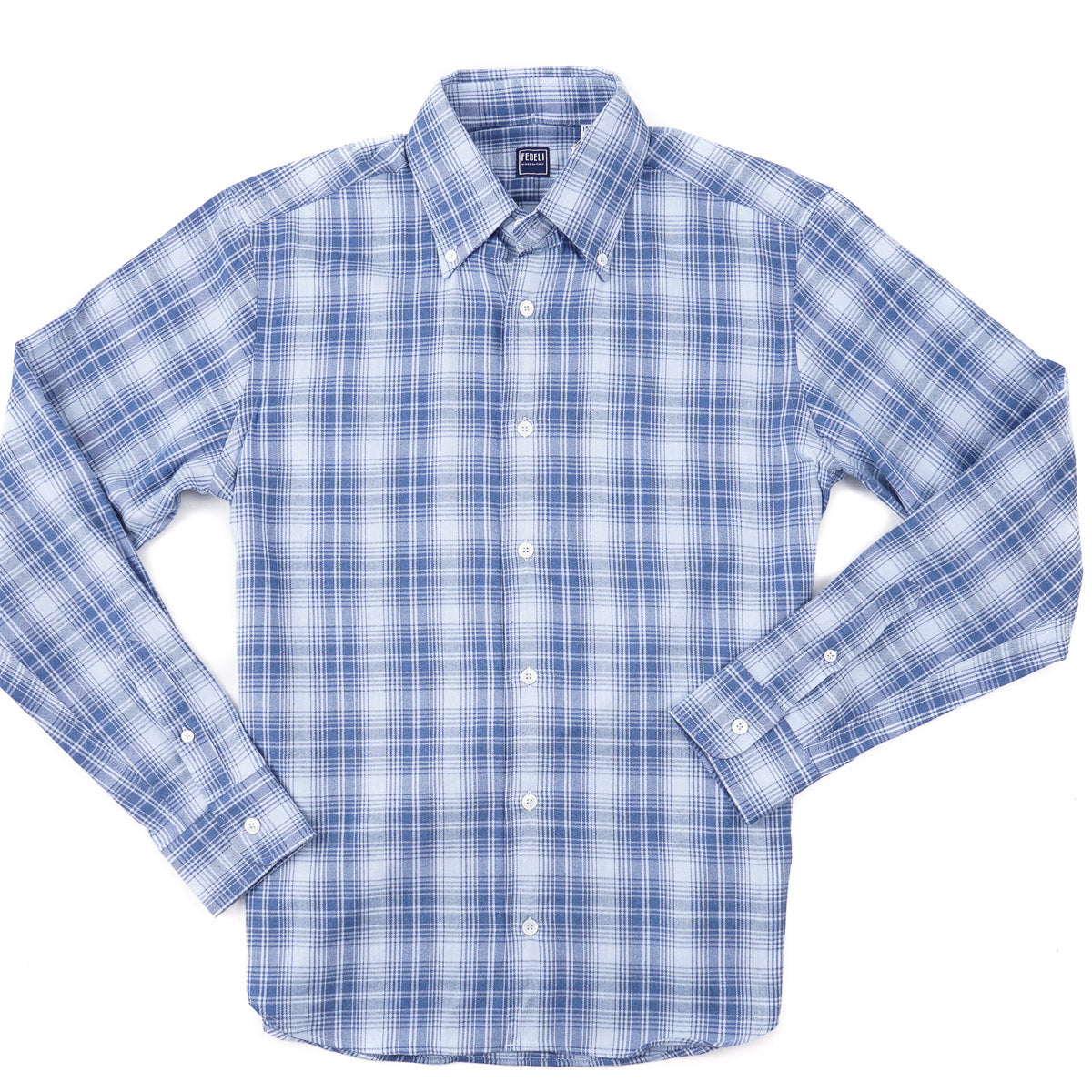 Fedeli Extra-Soft Flannel Cotton Shirt