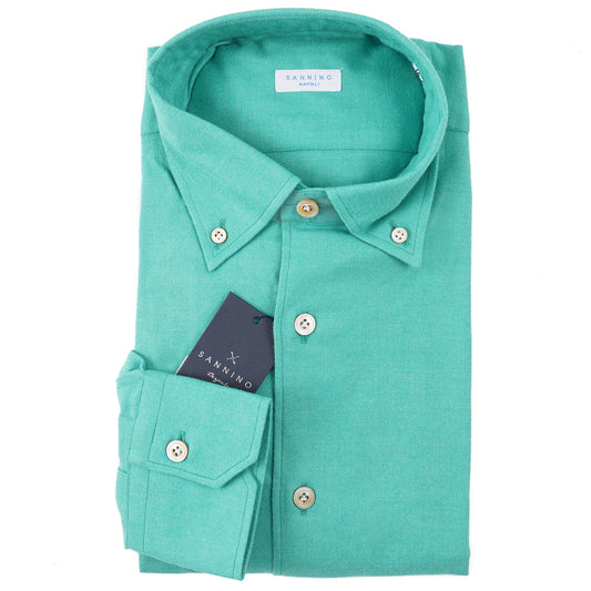 Sannino Slim-Fit Soft Flannel Cotton Shirt - Top Shelf Apparel