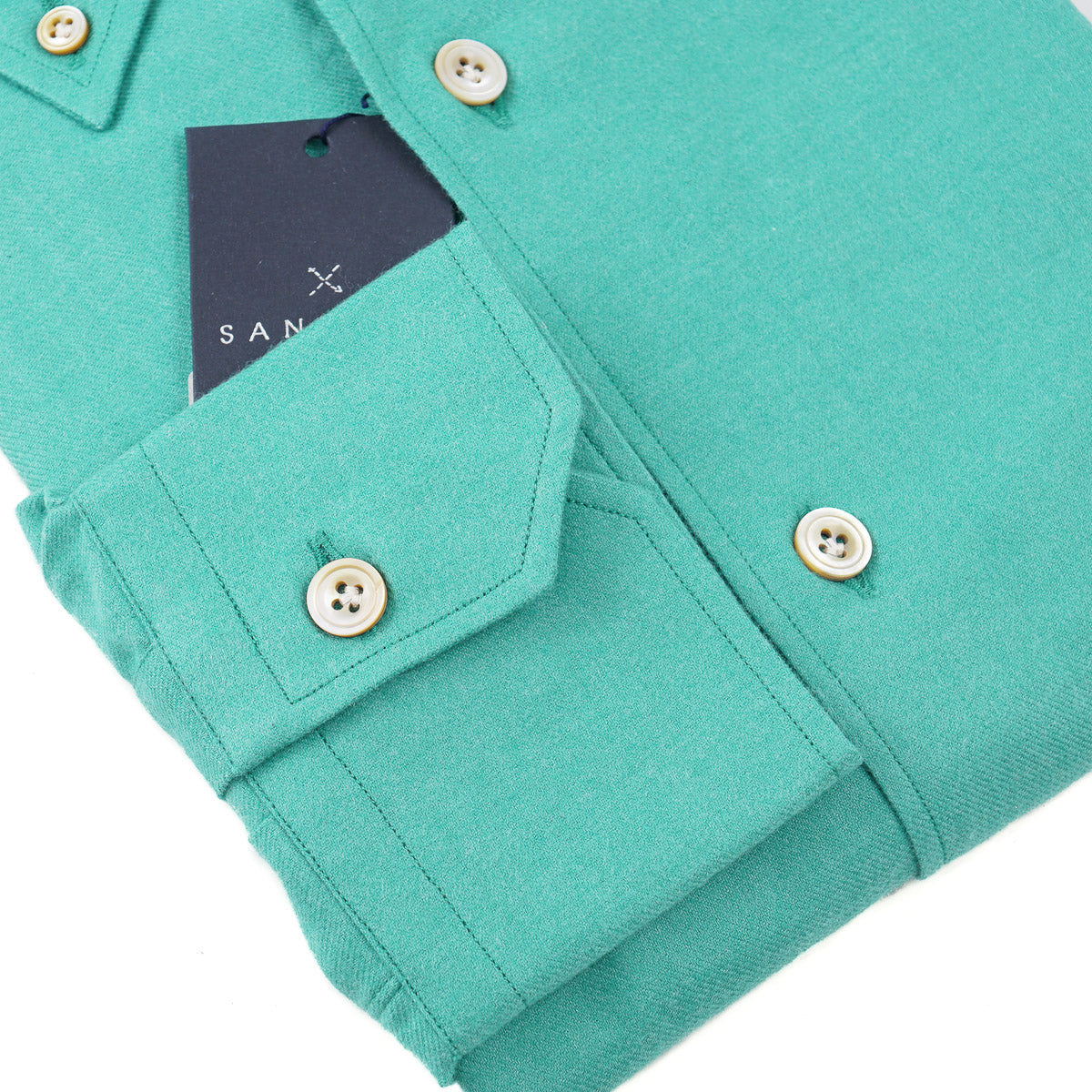 Sannino Slim-Fit Soft Flannel Cotton Shirt - Top Shelf Apparel