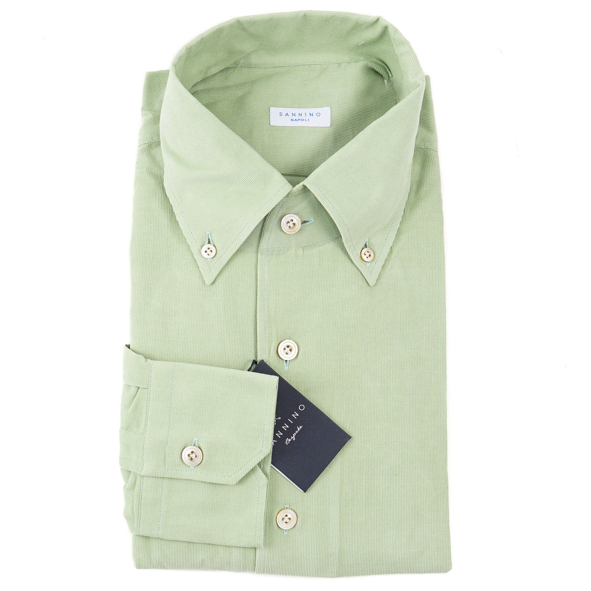 Sannino Soft Corduroy Cotton Shirt - Top Shelf Apparel