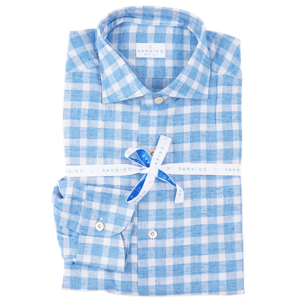 Sannino Slim-Fit Soft Flannel Cotton Shirt - Top Shelf Apparel