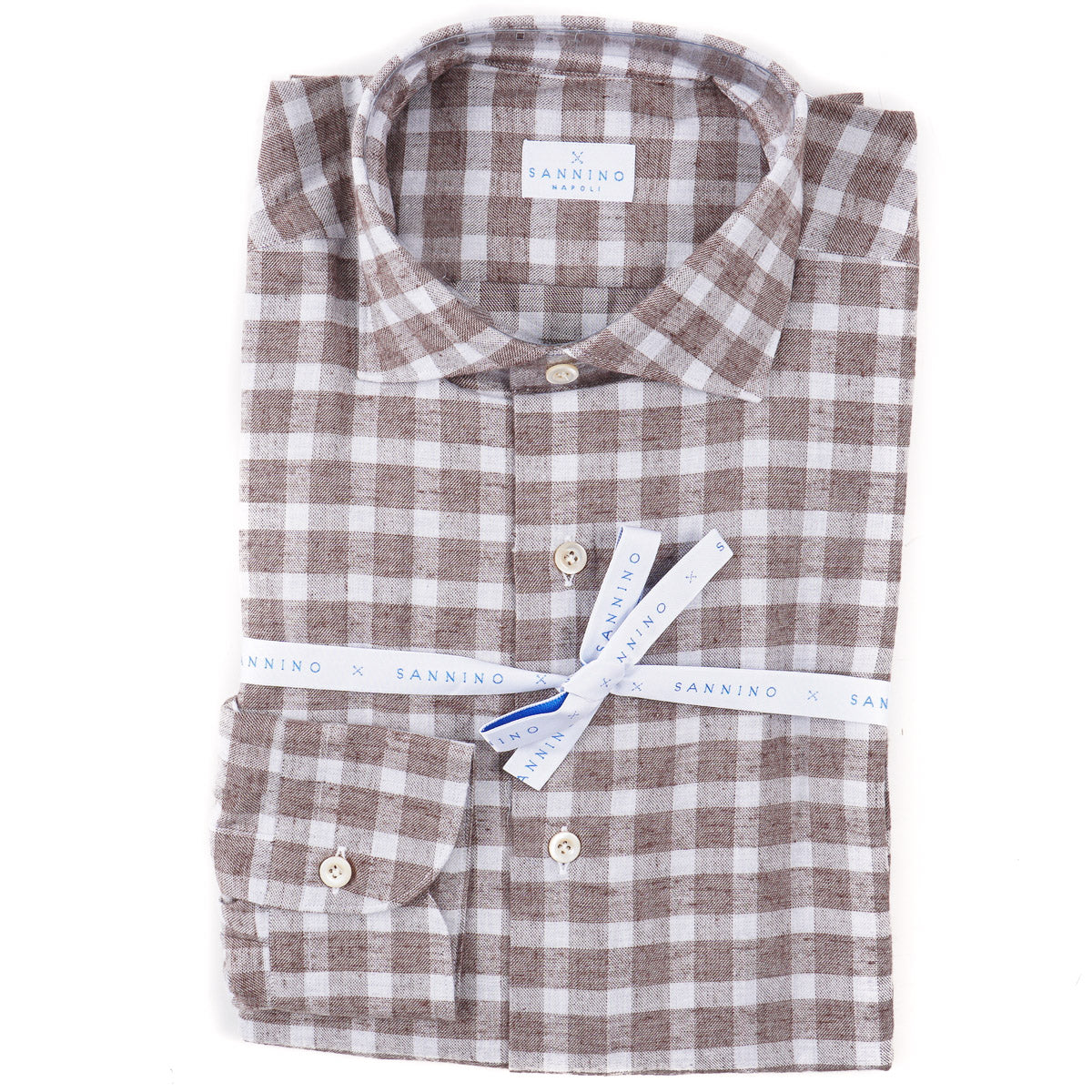 Sannino Slim-Fit Soft Flannel Cotton Shirt - Top Shelf Apparel