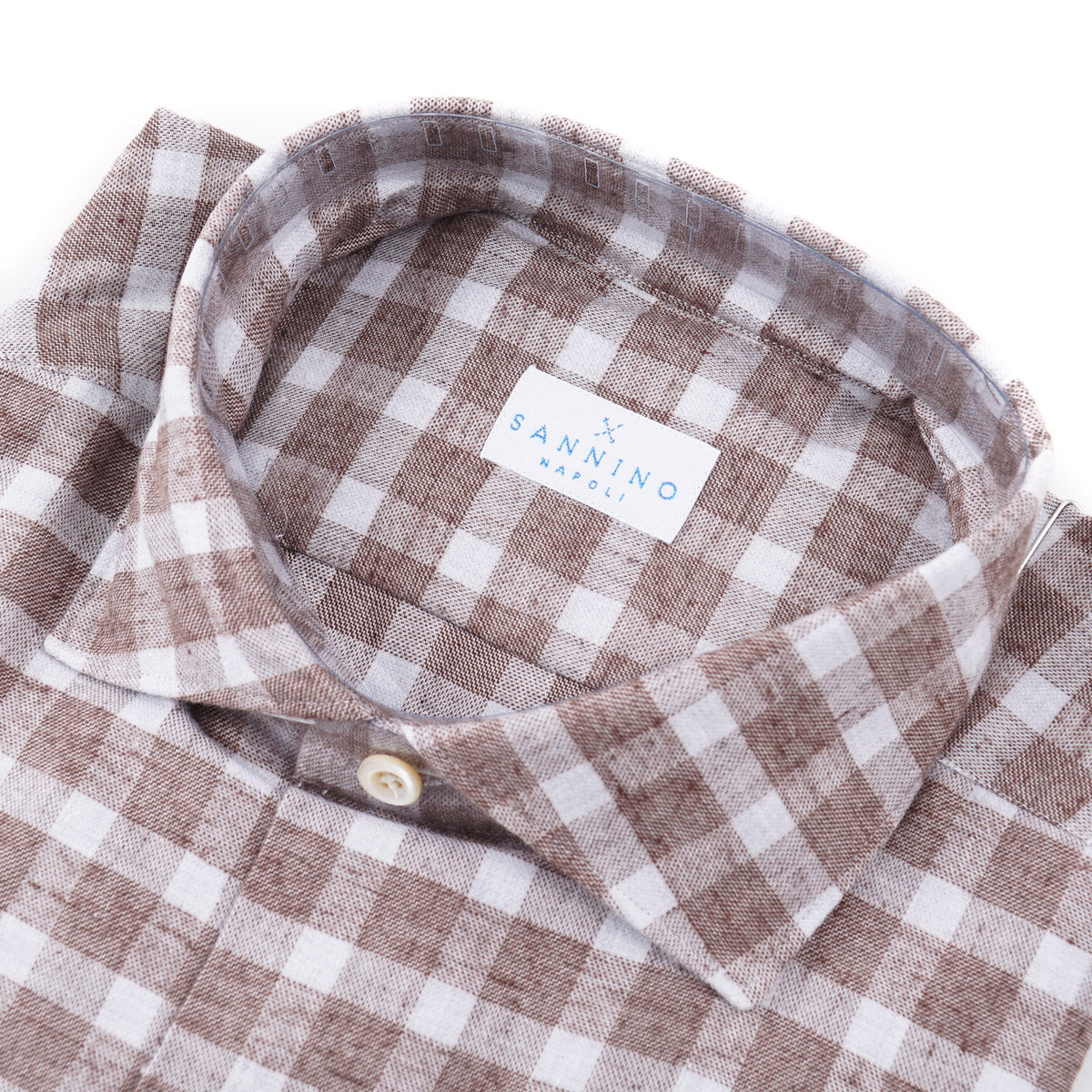 Sannino Slim-Fit Soft Flannel Cotton Shirt - Top Shelf Apparel