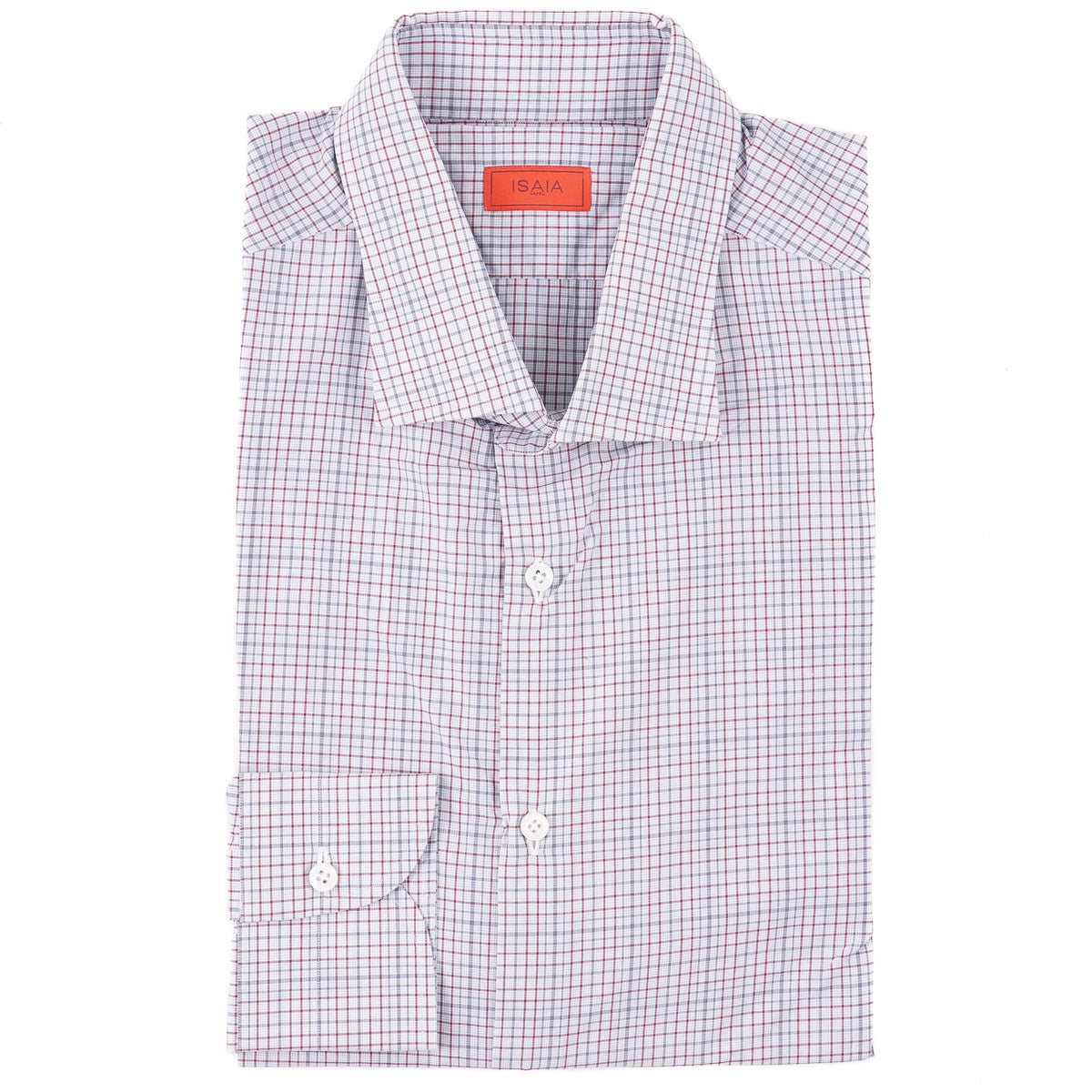Isaia Slim-Fit Cotton Dress Shirt