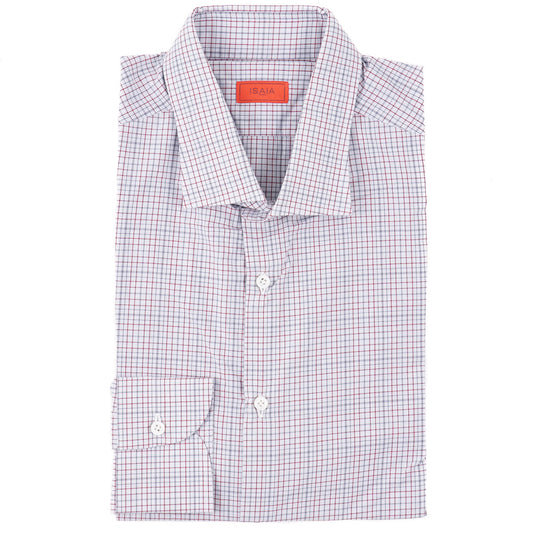 Isaia Slim-Fit Cotton Dress Shirt