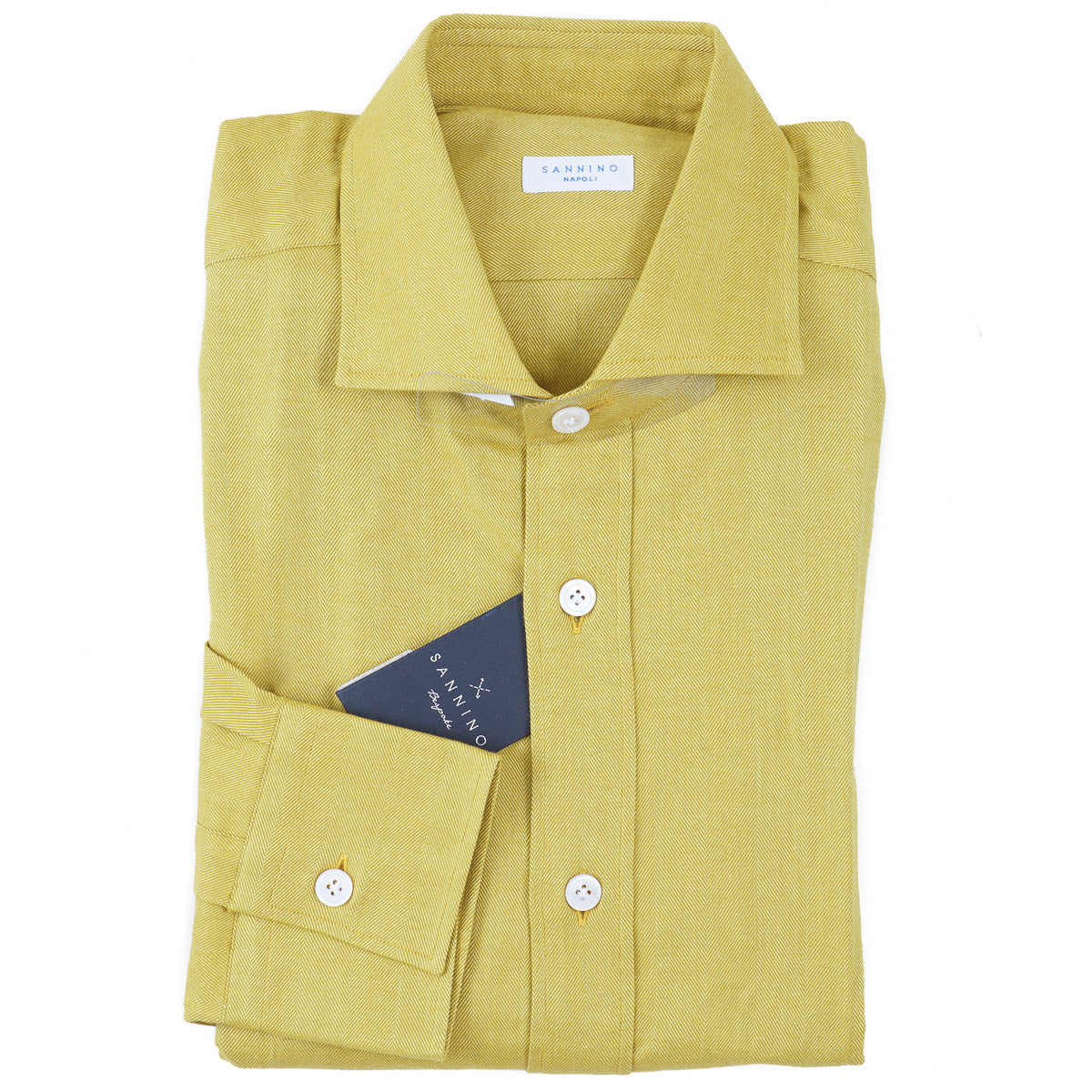 Sannino Extra-Soft Cotton Dress Shirt - Top Shelf Apparel