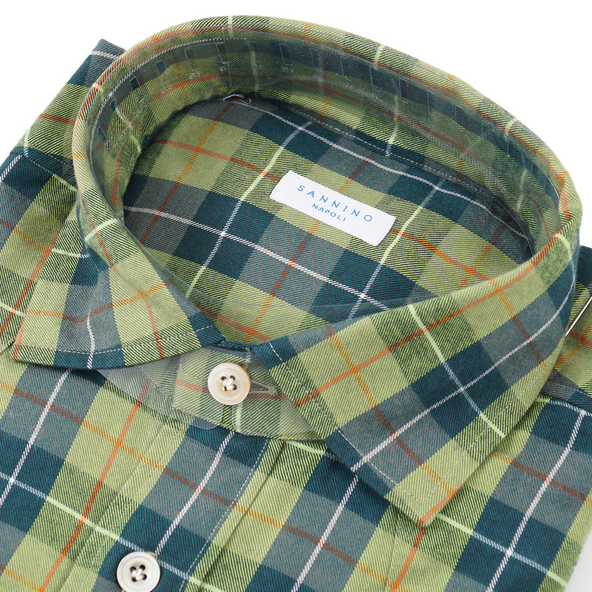 Sannino Soft Wool-Cotton Western Shirt - Top Shelf Apparel