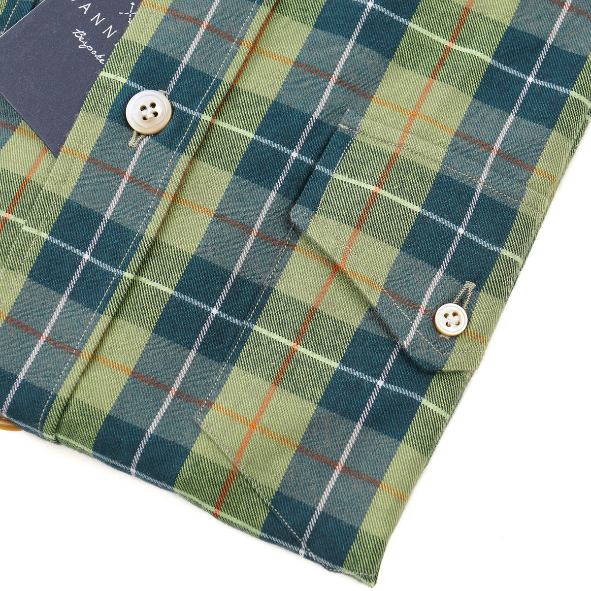 Sannino Soft Wool-Cotton Western Shirt - Top Shelf Apparel