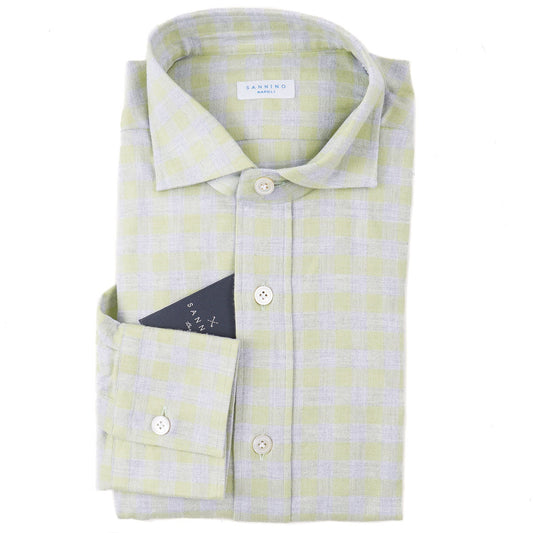 Sannino Soft Jersey Flannel Cotton Shirt - Top Shelf Apparel
