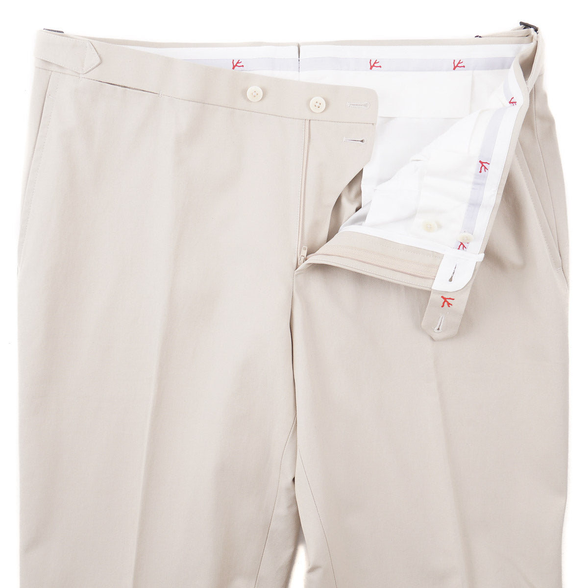 Isaia Slim-Fit Twill Cotton Pants - Top Shelf Apparel