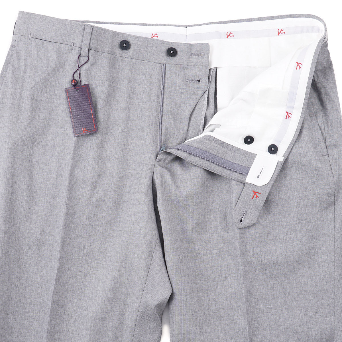 Isaia 'Sanita' Slim-Fit Wool Pants - Top Shelf Apparel