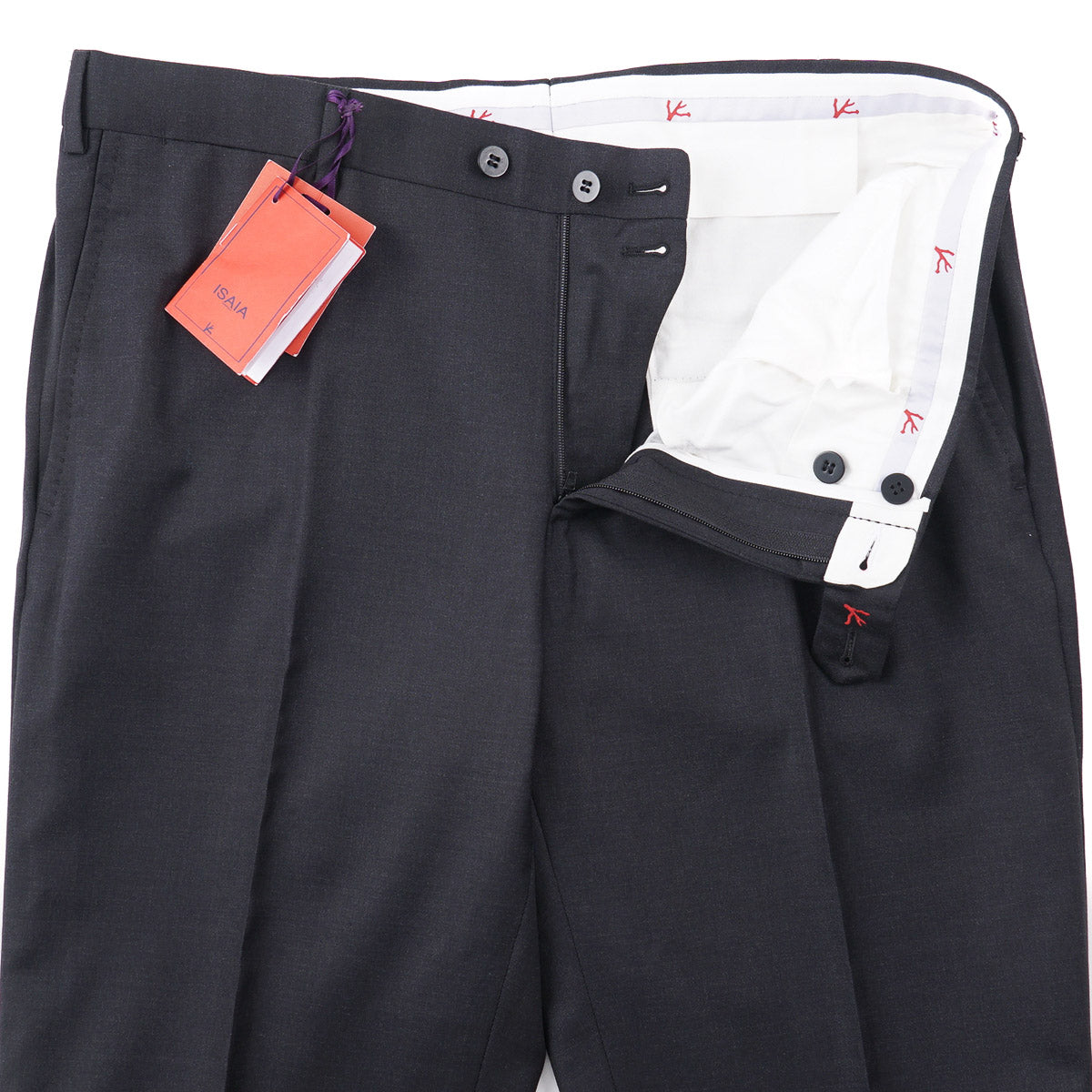 Isaia Slim-Fit 160s Wool Dress Pants - Top Shelf Apparel