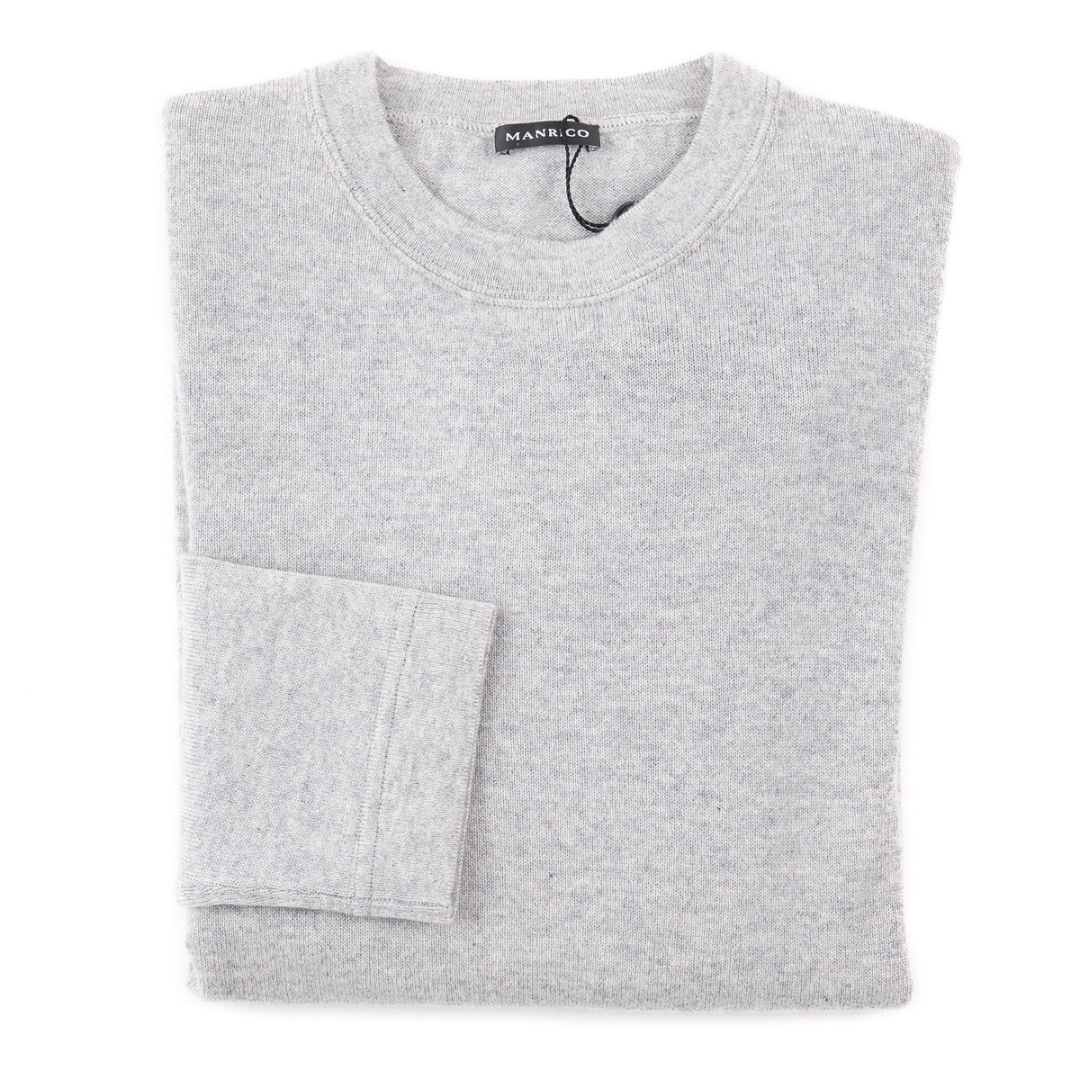 Manrico Midweight Crewneck Cashmere Sweater - Top Shelf Apparel