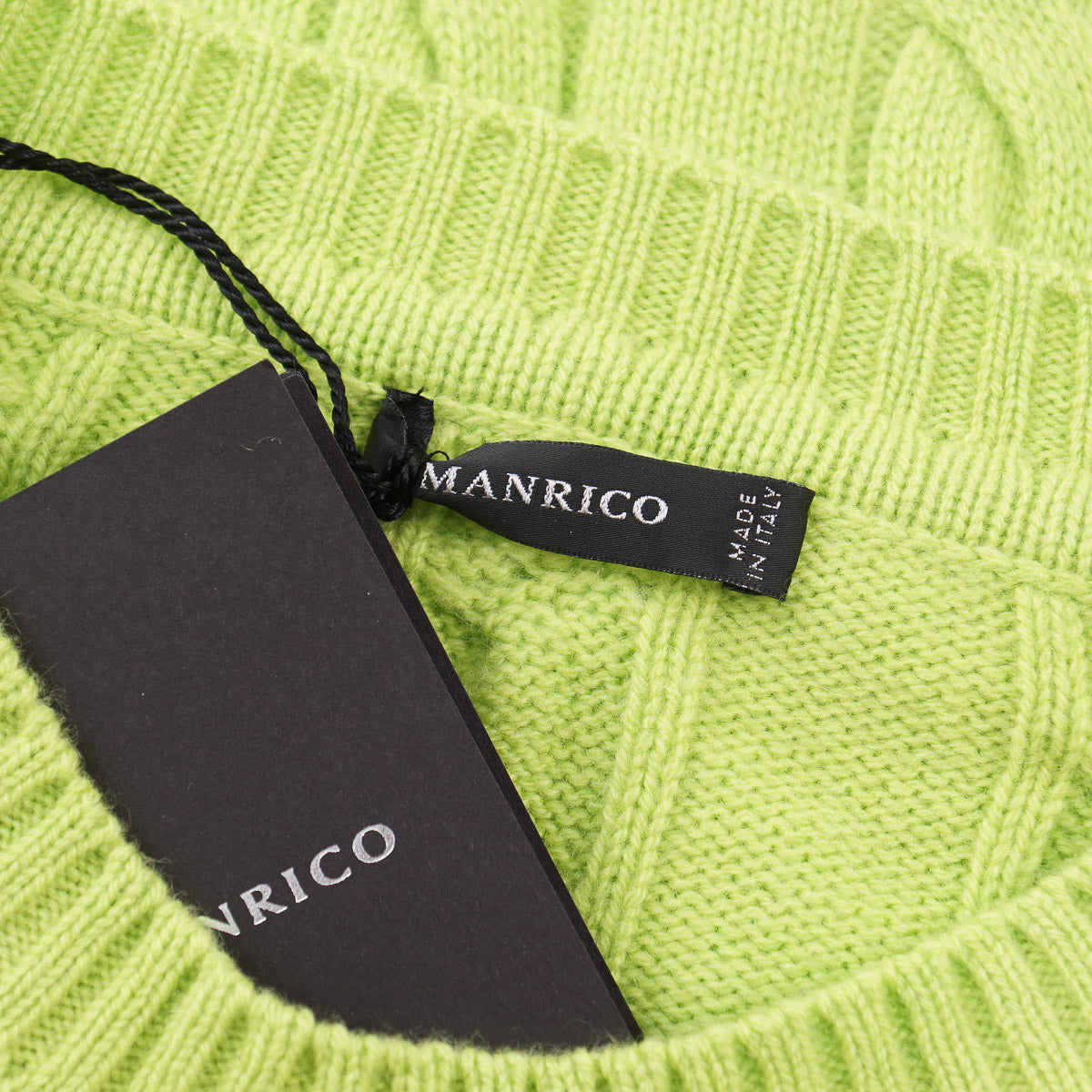 Manrico Relaxed-Fit Cable Knit Cashmere Sweater - Top Shelf Apparel