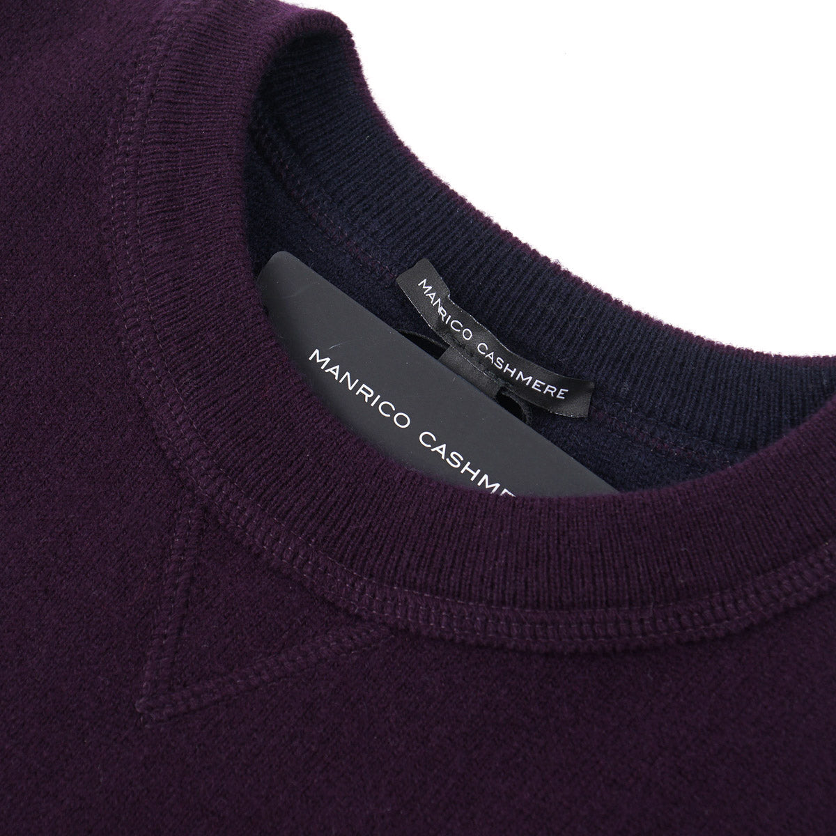 Manrico Stretch Knit Cashmere 'Sweatshirt' Sweater - Top Shelf Apparel