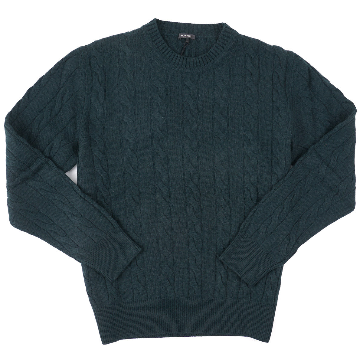 Manrico Relaxed-Fit Cable Knit Cashmere Sweater - Top Shelf Apparel