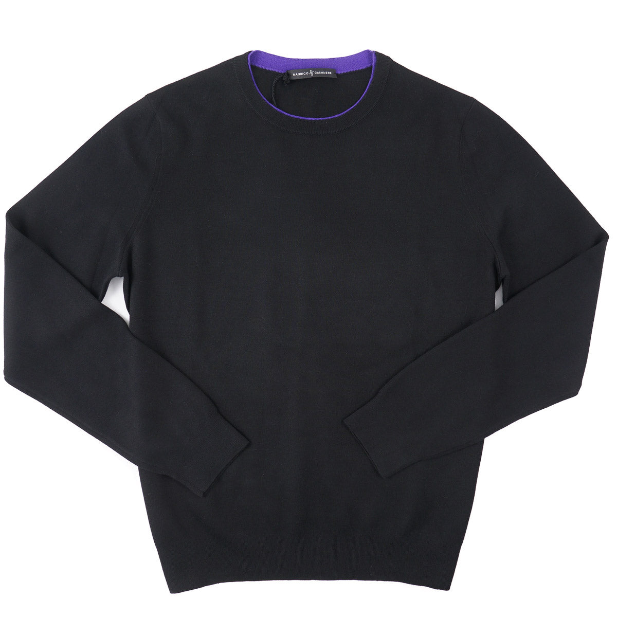 Manrico Slim-Fit Tipped Cashmere Sweater - Top Shelf Apparel