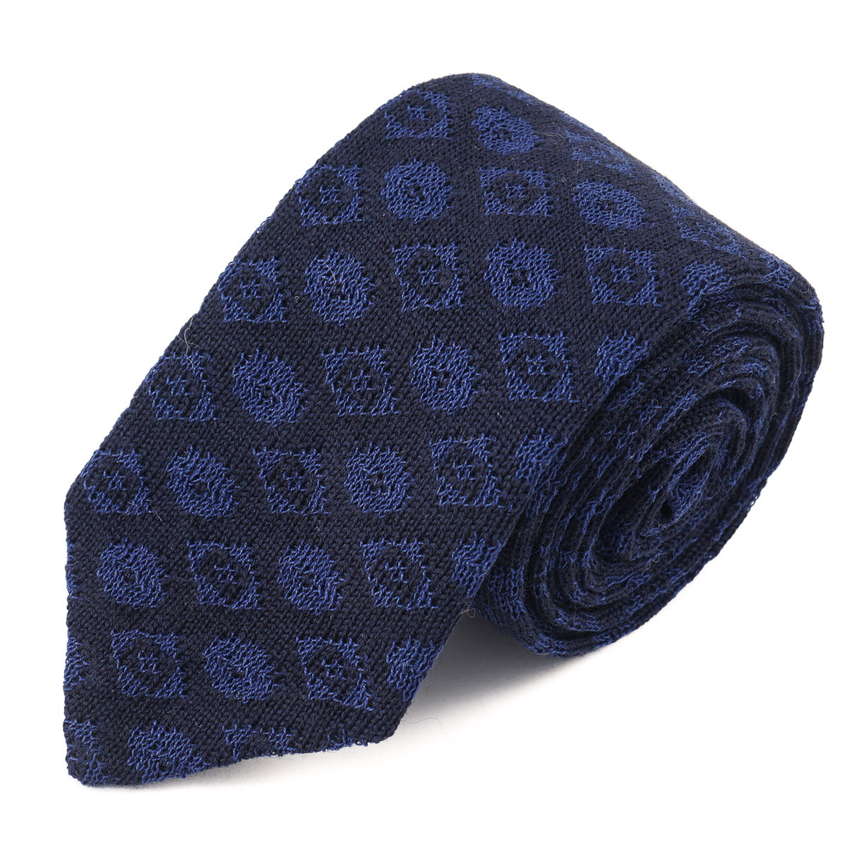 Roda Patterned Knit Cotton Tie - Top Shelf Apparel