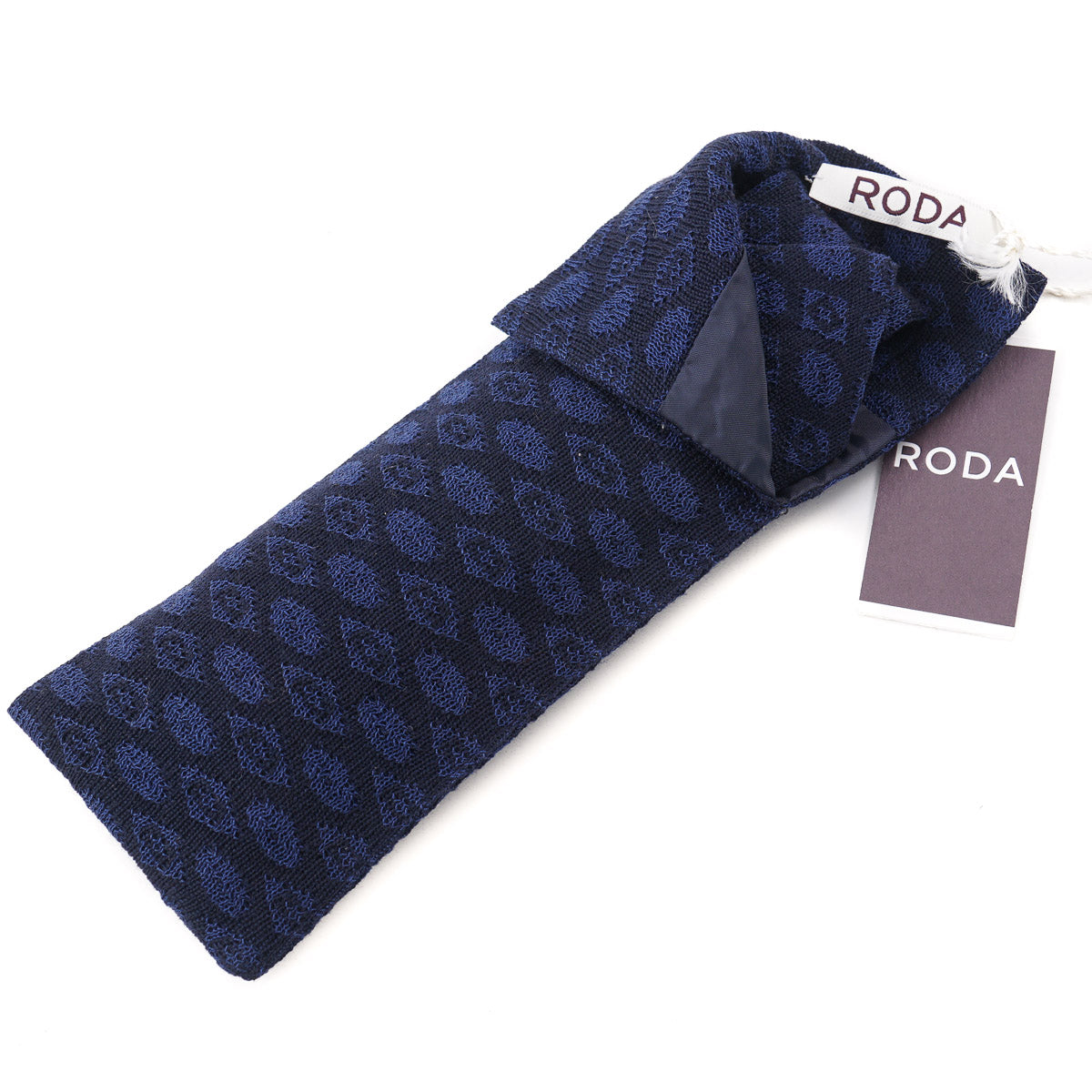 Roda Patterned Knit Cotton Tie - Top Shelf Apparel