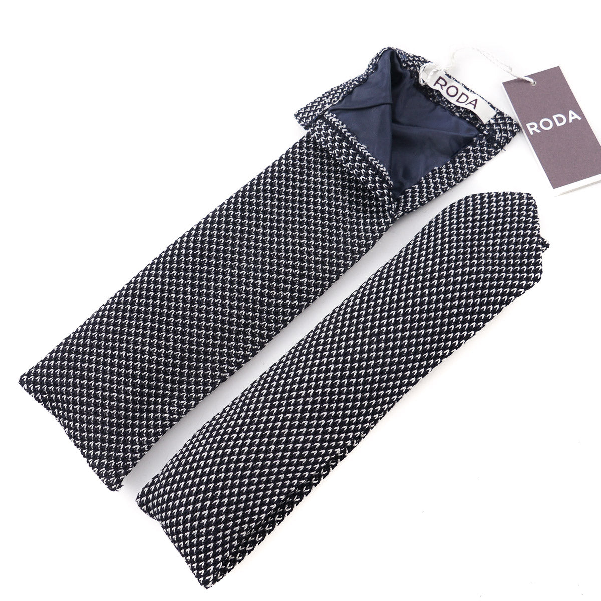 Roda Patterned Knit Cotton Tie - Top Shelf Apparel