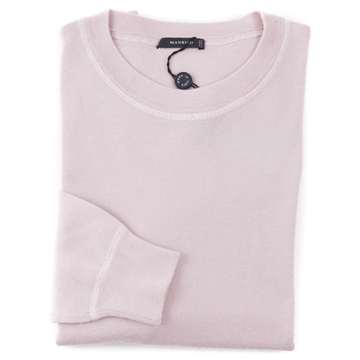 Manrico Extrafine Cashmere-Silk Sweater