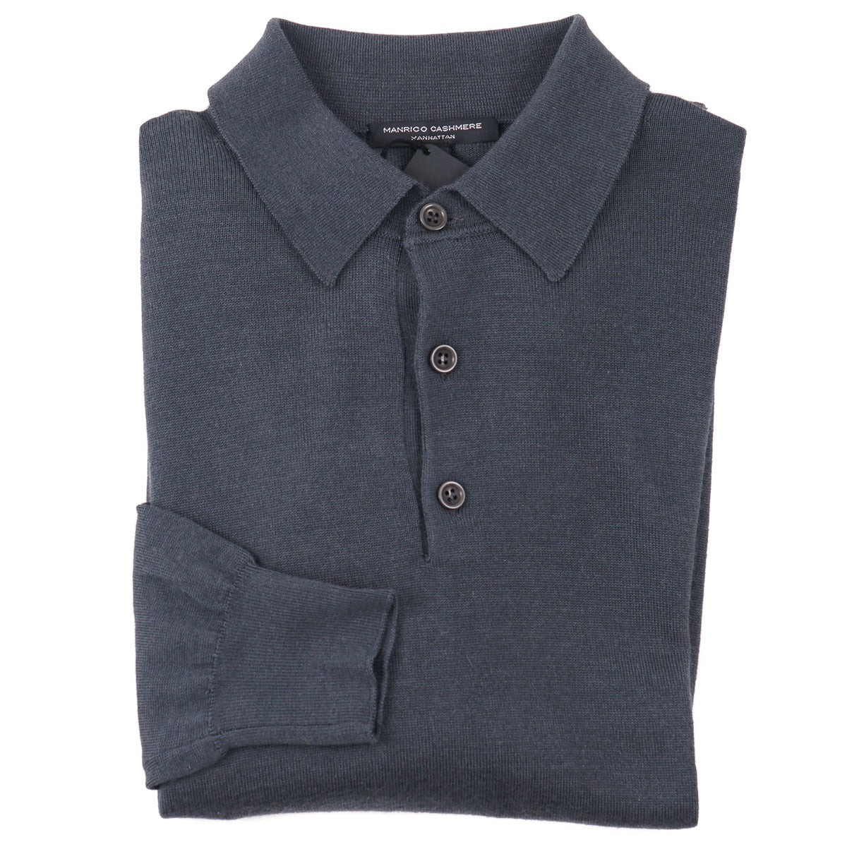 Manrico Extrafine Cashmere Polo Sweater - Top Shelf Apparel