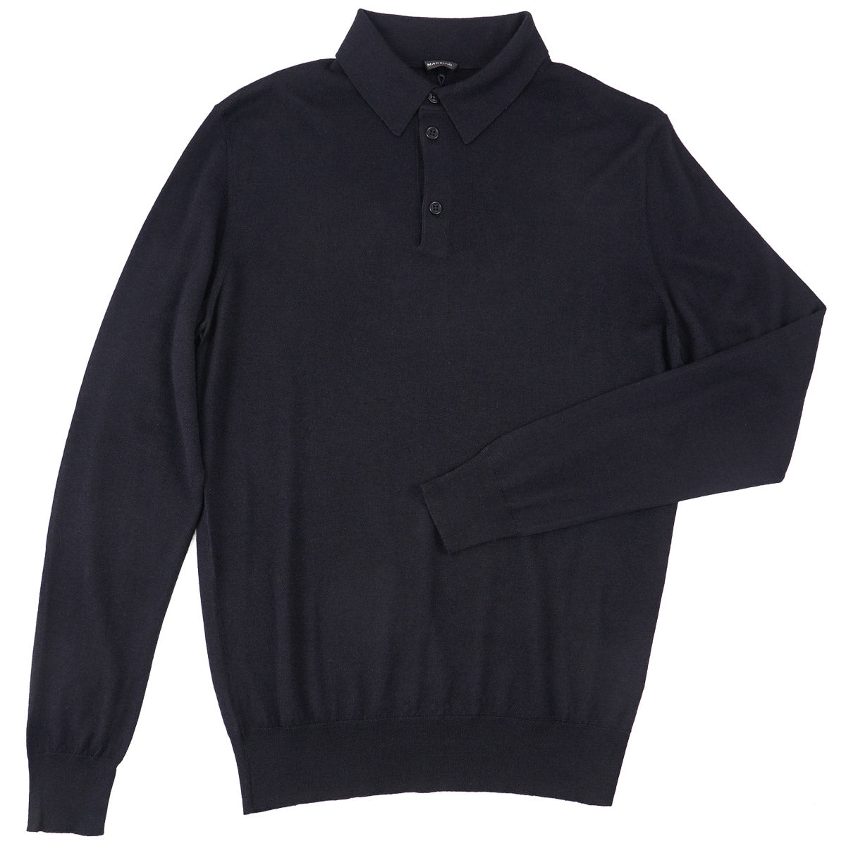 Manrico Lightweight Cashmere-Silk Polo Sweater - Top Shelf Apparel