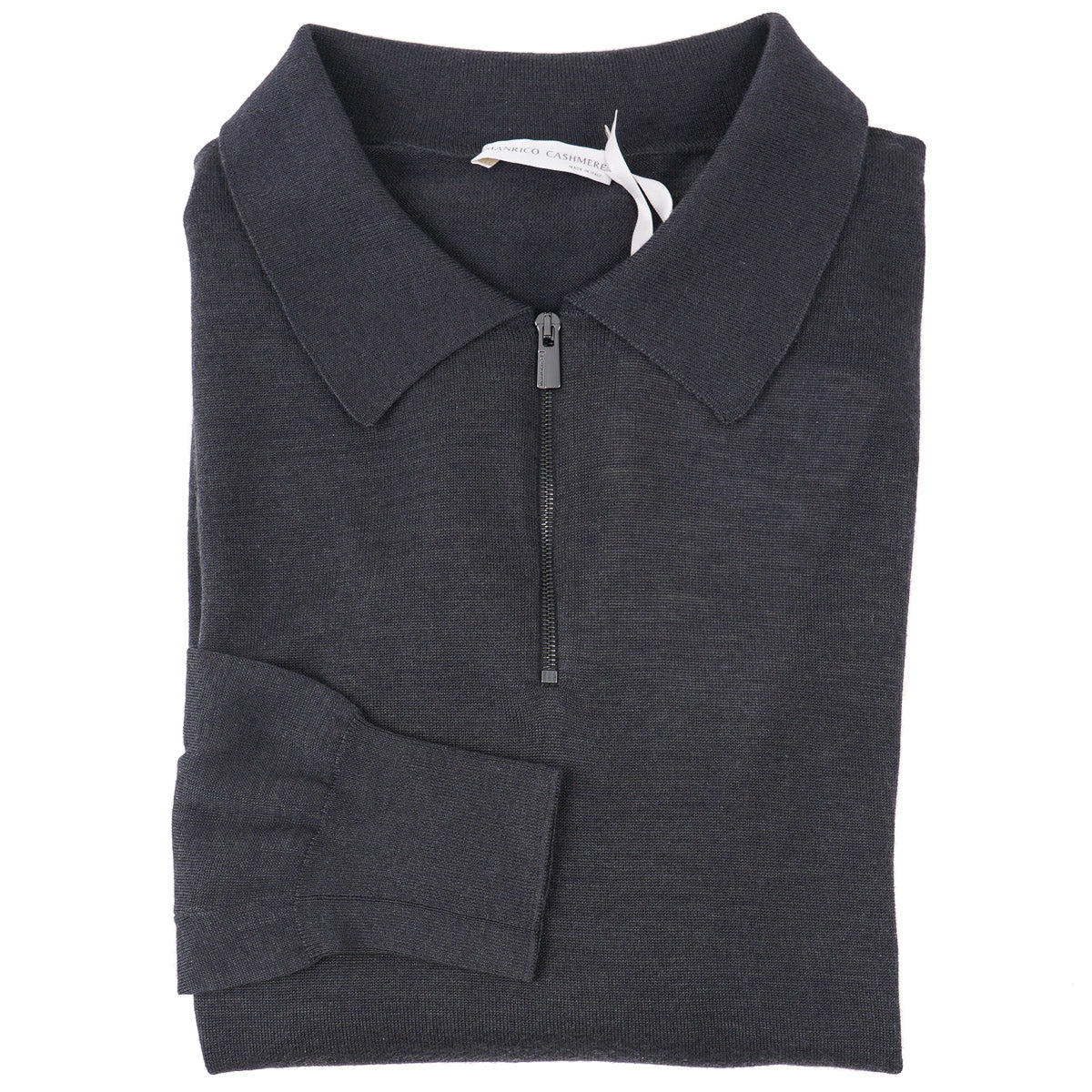 Manrico Lightweight Cashmere-Silk Polo Sweater - Top Shelf Apparel