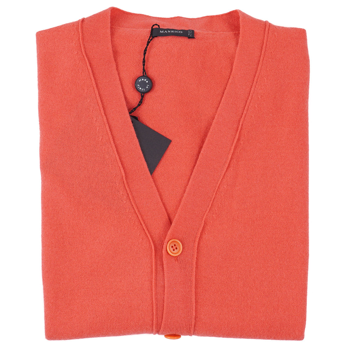 Manrico Cashmere Cardigan Sweater Vest - Top Shelf Apparel