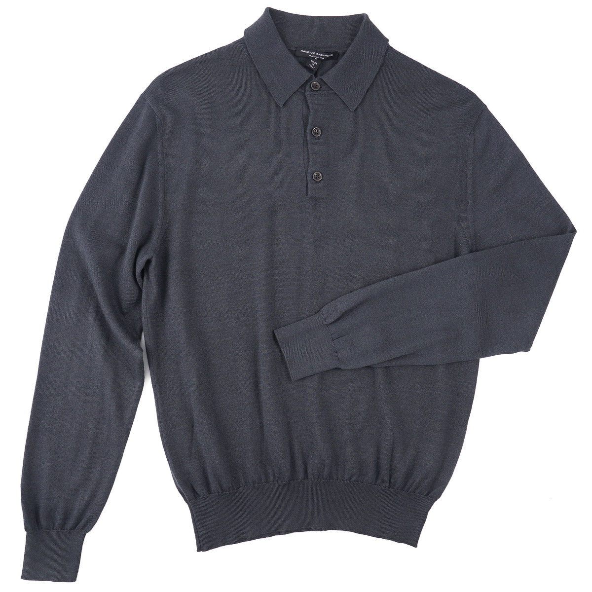 Manrico Extrafine Cashmere Polo Sweater - Top Shelf Apparel