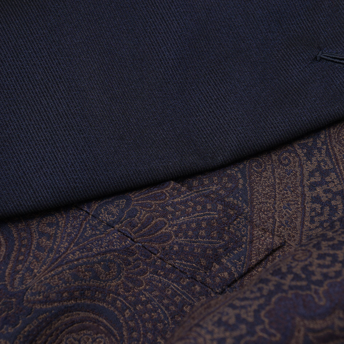 Isaia Paisley Brocade Smoking Jacket - Top Shelf Apparel