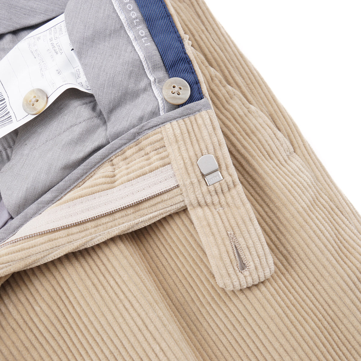 Boglioli Brushed Corduroy Cotton Pants - Top Shelf Apparel